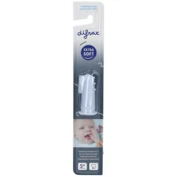 difrax® Fingerzahnbürste für Babys Blau