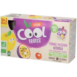 Vitabio Cool Fruits Pomme DE France Passion +3 ans