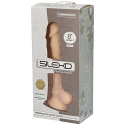 Silexd Premium Silikon Dildo Modell 1 Schwarz 20 cm