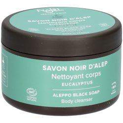 Najel Schwarze Aleppo-Seife, Körperreinigungsseife mit Eukalyptus