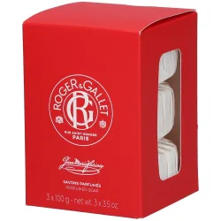 Roger & Gallet - Jean Marie Farina Box mit 3 Parfümierten Seifen, Set
