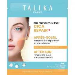 Talika Cica Repair + Masque S.o.s. Réparateur Après-Soleil en Bio-Cellulose