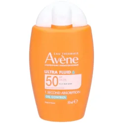 Avene - Ultra Fluid Oil Control SPF 50+, Sonnenschutz, 50 ml
