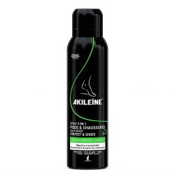 AKILEÏNE Grün Fuss- & Schuhspray 3in1 (150ml)