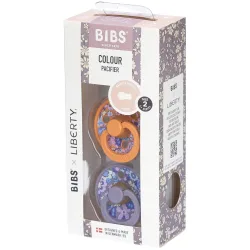 Bibs x Liberty Schnuller June Blossom - Pumpkin Mix 6-18 Monate