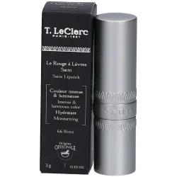 T.LeClerc Satin Lipstick Lippenstift 3 g Nr. 66 - Rosa