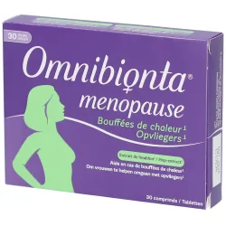 Omnibionta® Menopause | Hitzewallungen, Gegen die Menopause mit Pflanzenextrakt (Hopfen)¹