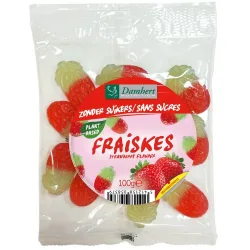 Damhert Fraiskes Erdbeere ohne Zucker