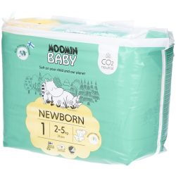 Moomin Öko-Windeln Größe 1 Newborn (2?5 kg)