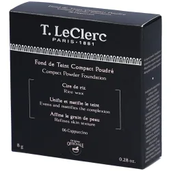 T.LeClerc Compact Powder Foundation Kompakt Foundation 8 g Nr. 06 - Cappuccino