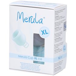 Merula Menstruationstasse Eisweiß XL