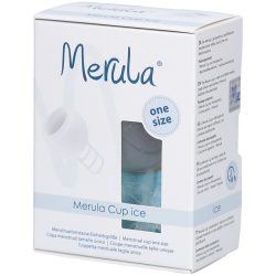 Merula Menstruationstasse Eisweiß