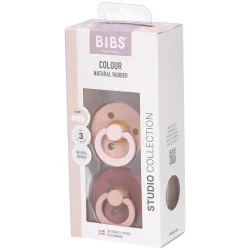 Bibs Schnuller Fusion 2-Pack Blush/Woodchuck Größe 3