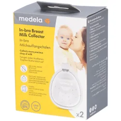 2er-Pack Milchauffangschale InBra