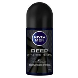 Nivea MEN Anti-Transpirant Deep Dry 48h Roll-on