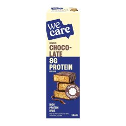 WE Care Riegel Schokolade 8g Protein
