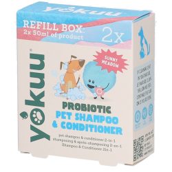 Yokuu Recharge Shampooing & Après-shampooing Probiotiques pour Animaux