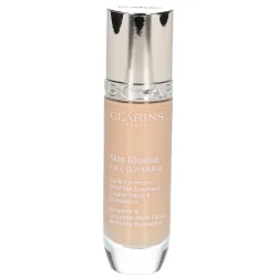 Clarins - Skin Illusion Full Coverage - Foundation mit hoher Deckkraft & mattem Finish für das Gesicht, 30 ml, W