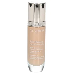 Clarins - Skin Illusion Full Coverage - Foundation mit hoher Deckkraft & mattem Finish für das Gesicht, 30 ml