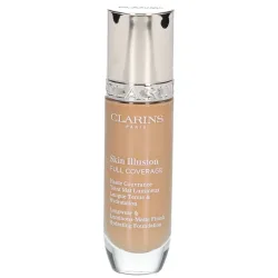 Clarins - Skin Illusion Full Coverage - Foundation mit hoher Deckkraft & mattem Finish für das Gesicht, 30 ml