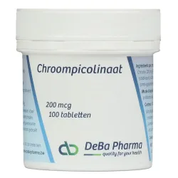 DeBa Pharma Chromiumpicolinaat 200 mg