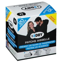 1-2Dry Patches Aiselle Dark Medium P2-Bx-Md