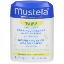 Mustela Nährender Stick mit Cold Cream für trockene Haut (9g)