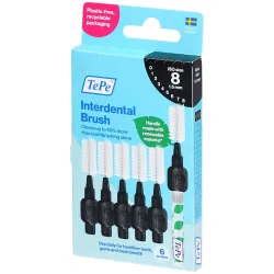 TePe Interdentalbürste 1.5mm, schwarz (6 Stk)