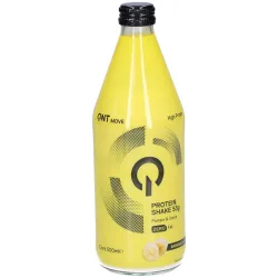 QNT Protein Shake (53g Protein) Glasflasche Banane