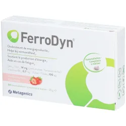 Metagenics® Ferrodyn mit Erdbeergeschmack