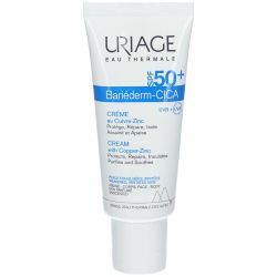 Uriage Bariéderm Cica-Creme mit Kupfer-Zink SPF 50+