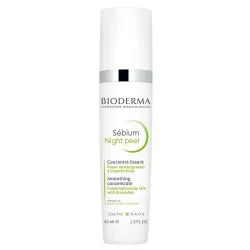 BIODERMA Sébium Night Peel - Glättendes Anti-Aging Peeling-Konzentrat mit Glycolsäure Nachtcreme 40 ml