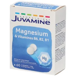 Juvamine Magnesium + Vitamin B6 B2+ B1