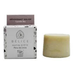 Bélice Bio Fleur de Coton Sommermorgen Festes Deodorant