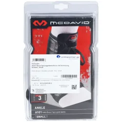 MCDAVID Ankle Brace Fussgelenkstütze S schwarz (1 Stk)