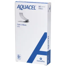 ConvaTec AQUACEL Hydrofiber Tamponaden 1x45cm (5 Stk)