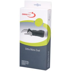 OMNIMED Ortho Manu Dual Handgelenkba M schwarz (1 Stück)