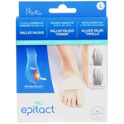 epitact flexible korrektur bandage Hallux Valgus Tag, Grösse L (1 Stk)