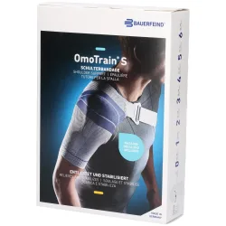 Bauerfeind OmoTrain S Aktivbandage Gr4 links titan