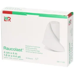 Raucolast elastische Fixierbinde 4cmx4m 20 Stk