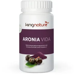kingnature Aronia Vida Extrakt Kapseln 500mg (100 Stk)