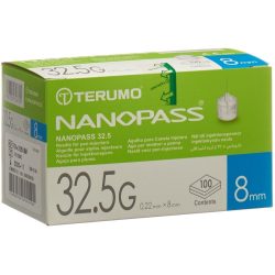 Terumo® Nanopass® 32,5G 0,22 x 8 mm