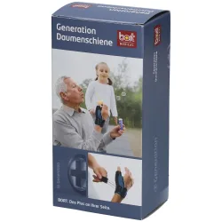 Bort Generation Daumenschiene S rechts blau (1 Stk)