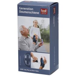 bort Generation Daumenschiene L links blau (1 Stück)