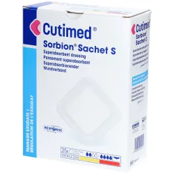 Cutimed Sorbion Sachet S 7.5x7.5cm (25 Stk)