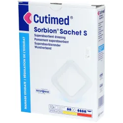 Cutimed Sorbion Sachet S 7.5x7.5cm (10 Stk)