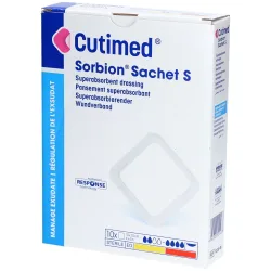 Cutimed Sorbion Sachet S 10x10cm (10 Stk)