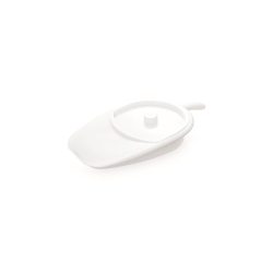 VITILITY Bettpfanne mit Deckel weiss (1 Stk)
