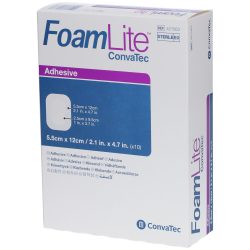 ConvaTec Foam Lite dünner Schaumverband, 5.5x12cm (10 Stk)