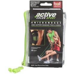 bort Sport Kniebandage L schwarz (1 Stück)